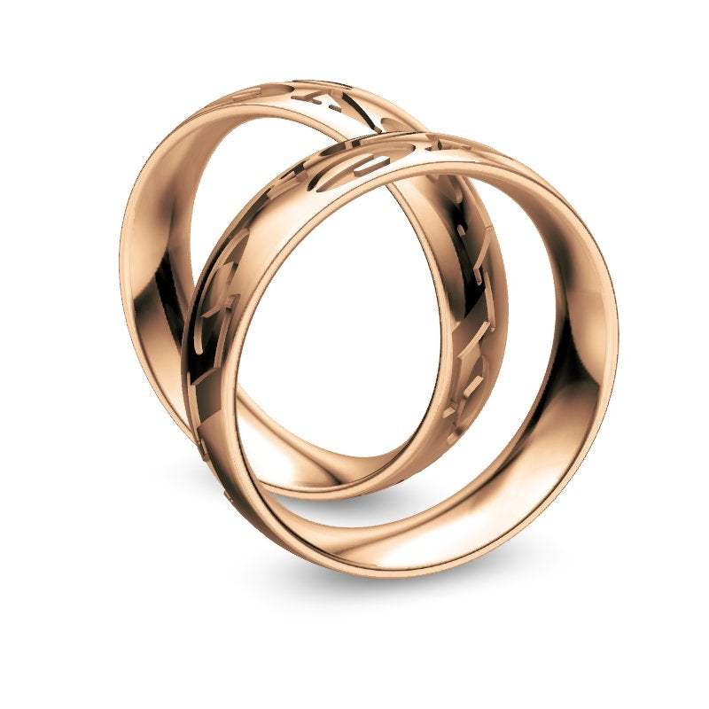 Nowotny Collection Ruesch Eheringe Hearts Love Infinity 66/38080-060-66/38080-060