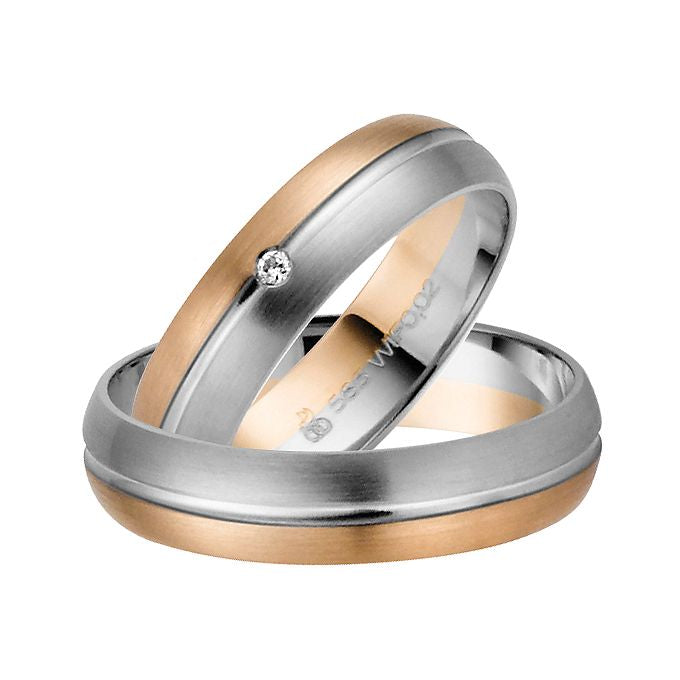 Rauschmayer Eheringe Bicolor 1150834-1050834