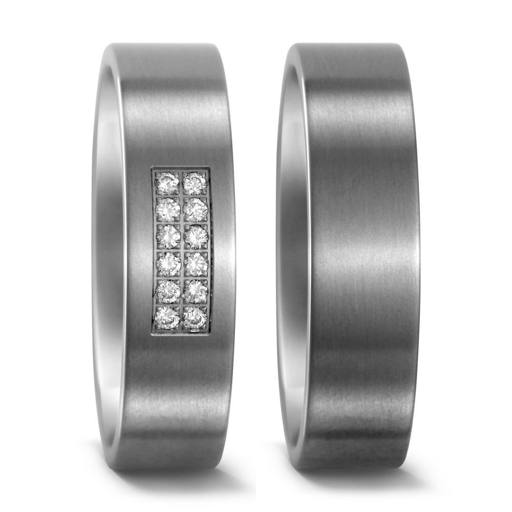 TitanFactory Titan Trauringe/Eheringe 51656/001/012/2000-50972/001/000/2000