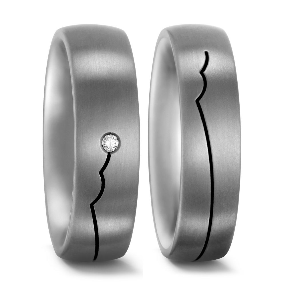TitanFactory Titan Trauringe/Eheringe 51866/001/002/2000-51866/001/000/2000