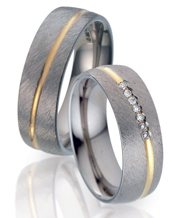 TitanFactory Trauringe/Eheringe 52031b