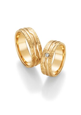 Nowotny Collection Ruesch Trauringe/Eheringe Fascination of Art 66/52090-067-66/52100-067