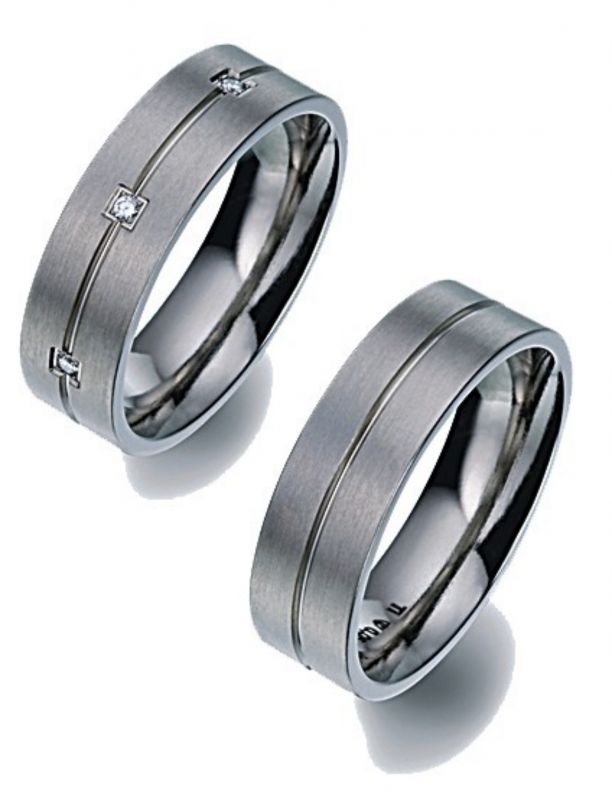 TitanFactory Trauringe/Eheringe 51673-51661/B