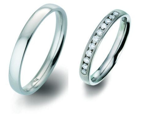TitanFactory Trauringe/Eheringe 51813-51659B