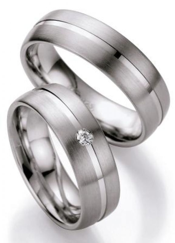 Nowotny Collection Ruesch Eheringe Silver Line 55/02220/065-55/02220/065