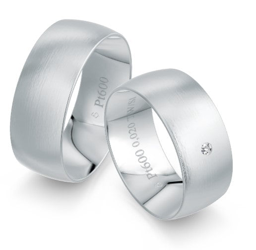 Dein-Ehering Eheringe Klassik 8.0 mm