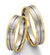 Collection Ruesch Trauringe/Eheringe Honeymoon Pure Bicolor 66/32170-50-66/32180-50