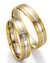 Collection Ruesch Trauringe Honeymoon Pure Bicolor 66/32110-50-66/32120-50