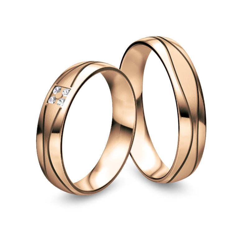 Nowotny Collection Ruesch Eheringe Honeymoon Infinity 66/35090-045-66/35100-045