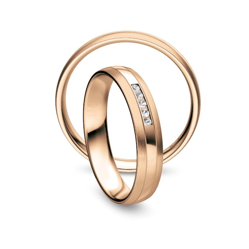 Nowotny Collection Ruesch Eheringe Honeymoon Infinity 66/35110-040-66/35120-040