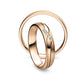 Nowotny Collection Ruesch Trauringe/Eheringe Honeymoon Infinity 66/35170-040-66/35180-040