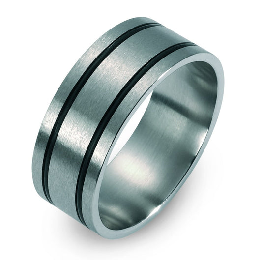 TitanFactory Verlobungs- Vorsteck- Solitärring Bicolor 51023/001/000/1000