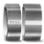 TitanFactory Titan-Silber Trauringe/Eheringe 51051/001/005/9202-50983/001/000/9202
