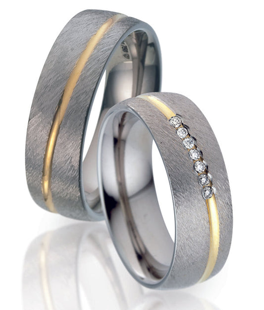 TitanFactory Trauringe/Eheringe 52031b