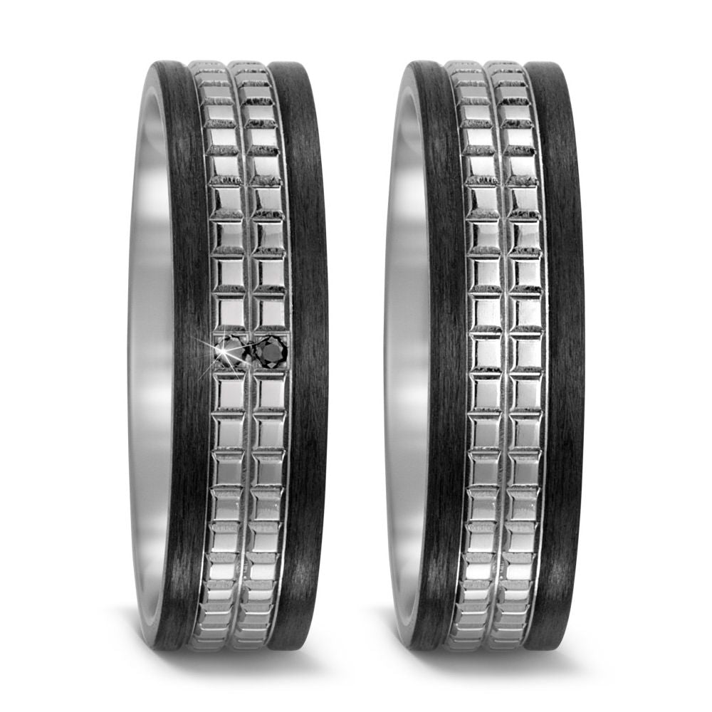 TitanFactory Trauringe/Eheringe Ti For Two 52497/000/228/2050-52497/000/000/2050