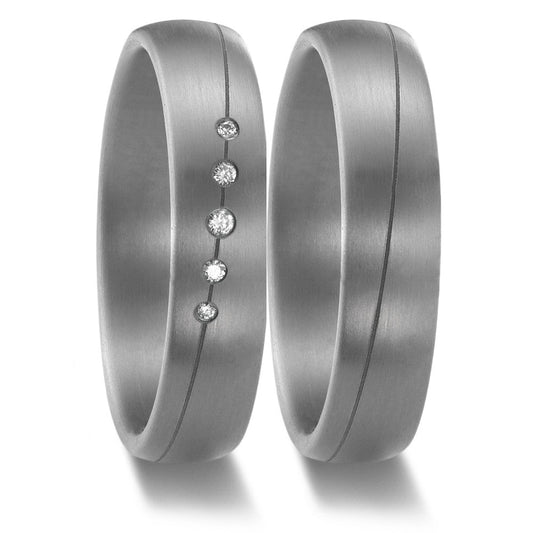 TitanFactory Trauringe/Eheringe Tantal 59675/001/143/x000