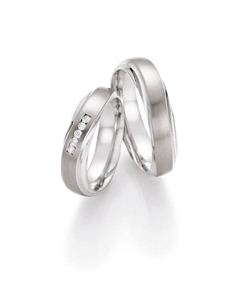 Nowotny Collection Ruesch Trauringe/Eheringe Titan Avantgarde 77/21090/055-77/21100/055