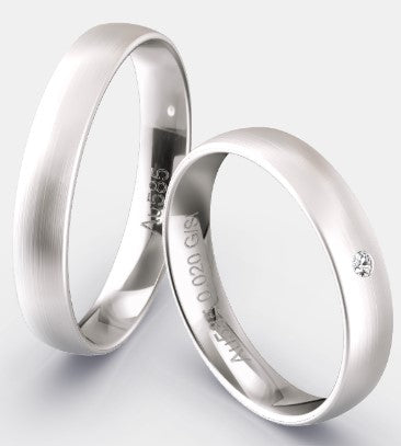 Dein-Ehering Eheringe Klassik 4.0 mm