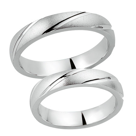 Dein-ehering, Eheringe/Trauringe, Prata, HT 004