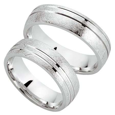 Dein-ehering, Eheringe/Trauringe, Prata, HT 007
