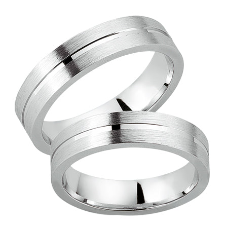 Dein-ehering, Eheringe/Trauringe, Prata, HT 008