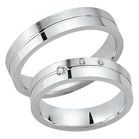 Dein-ehering, Eheringe/Trauringe, Prata, HT 027