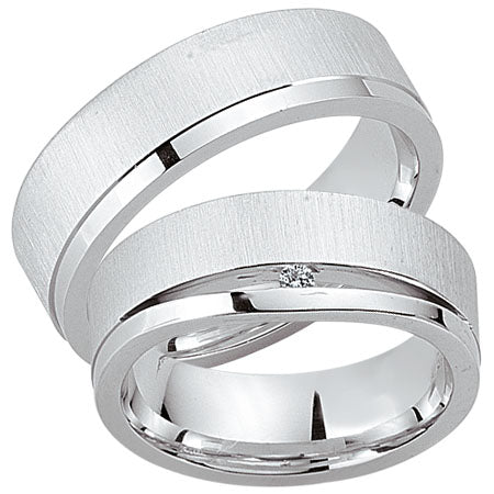 Dein-ehering, Eheringe/Trauringe, Prata, HT 038