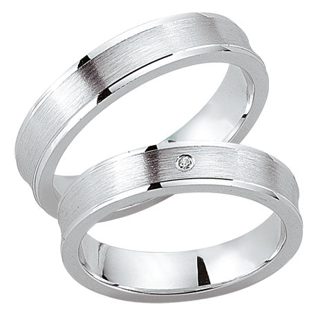 Dein-ehering, Eheringe/Trauringe, Prata, HT 039