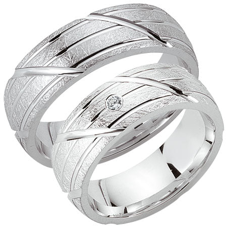Dein-ehering, Eheringe/Trauringe, Prata, HT 040