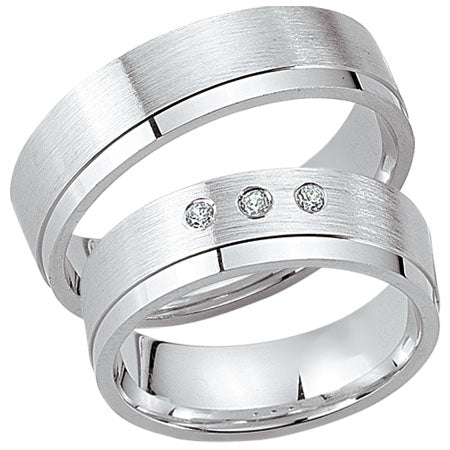 Dein-ehering, Eheringe/Trauringe, Prata, HT 045