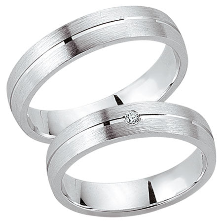 Dein-ehering, Eheringe/Trauringe, Prata, HT 046