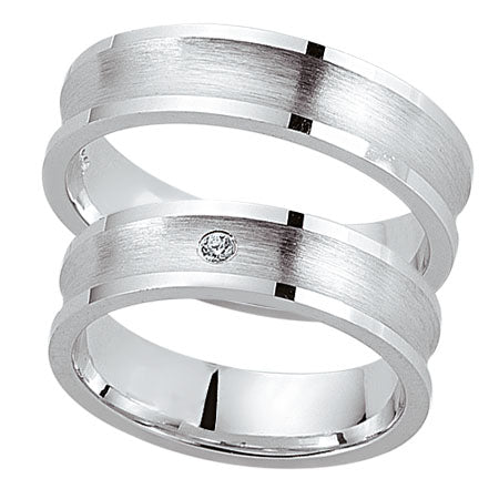 Dein-ehering, Eheringe/Trauringe, Prata, HT 049