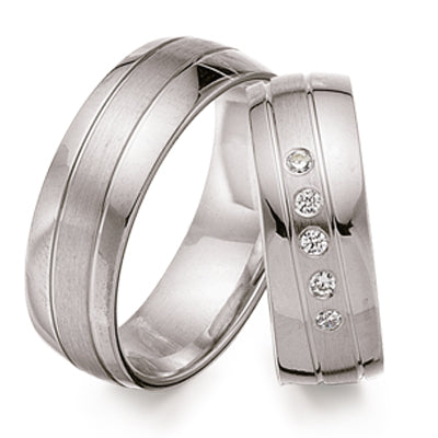 Dein-ehering, Eheringe/Trauringe, Prata, HT 097