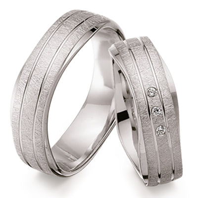 Dein-ehering, Eheringe/Trauringe, Prata, HT 103