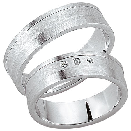 Dein-ehering, Eheringe/Trauringe, Prata, HT 105