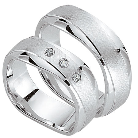 Dein-ehering, Eheringe/Trauringe, Prata, HT 107