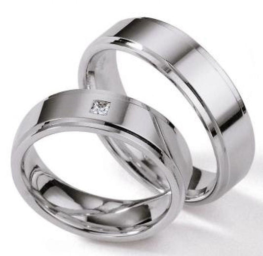 Nowotny Collection Ruesch Eheringe Nowotny Silver Line 55/0118-55/0118b