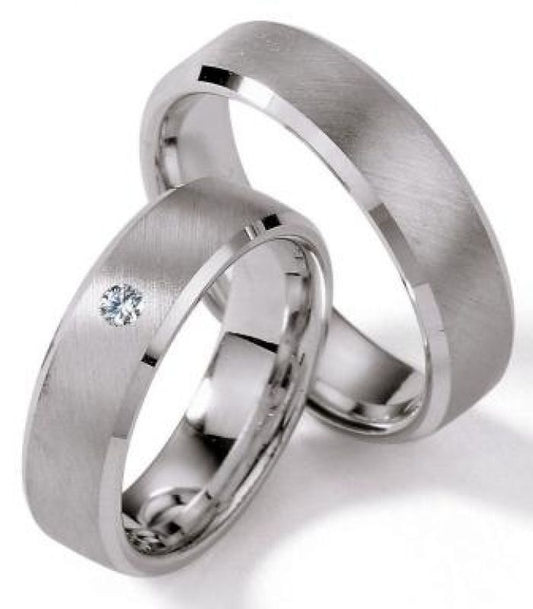 Nowotny Collection Ruesch Eheringe Nowotny Silver Line 55/0118-55/0118b