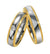 Saint Maurice Bicolor Trauringe (Weißgold/Gelbgold) 81295-81294