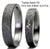 Sand P2 6x0,017 ct. Tantal Ringe Tantalum Magic